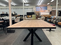 Eetkamertafel lamulux rome 220cm, eiken - afbeelding 2 van  7