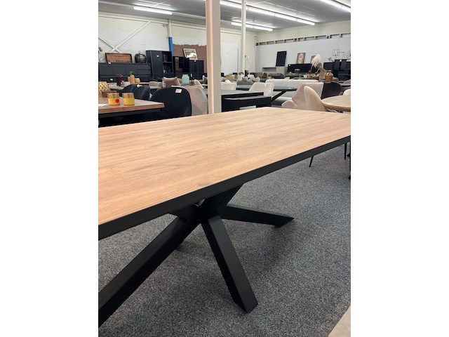 Eetkamertafel lamulux rome 220cm, eiken - afbeelding 3 van  7