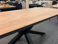 Eetkamertafel lamulux rome 220cm, eiken - afbeelding 4 van  7