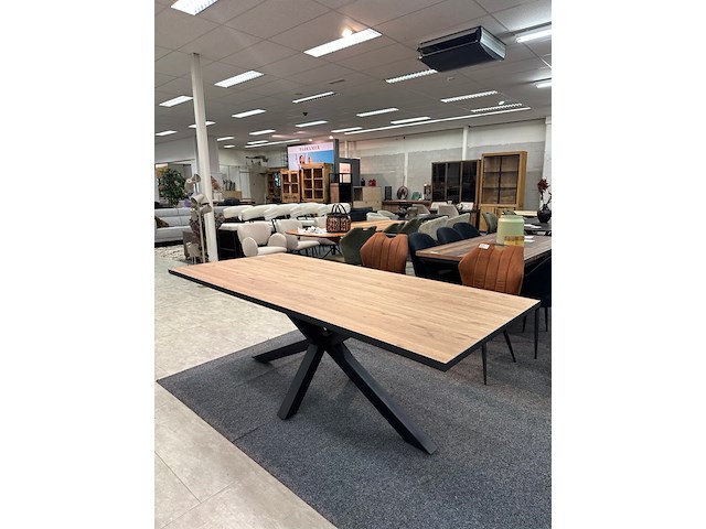 Eetkamertafel lamulux rome 220cm, eiken - afbeelding 5 van  7