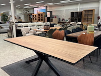 Eetkamertafel lamulux rome 220cm, eiken - afbeelding 5 van  7