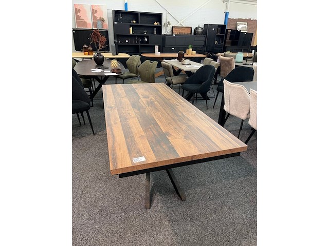Eetkamertafel lamulux sydney 190cm, mokka - afbeelding 1 van  6