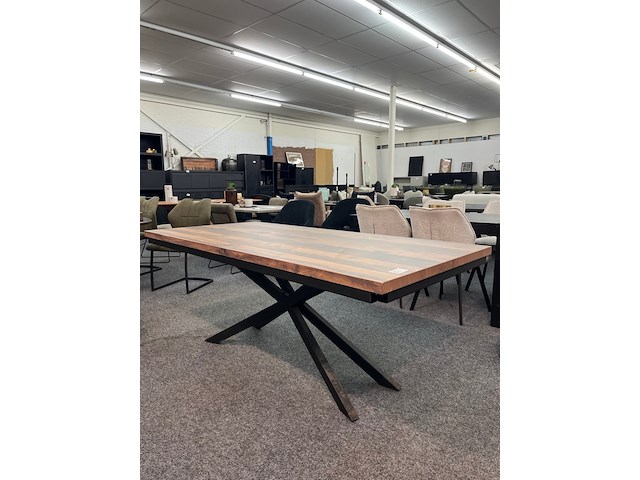 Eetkamertafel lamulux sydney 190cm, mokka - afbeelding 2 van  6