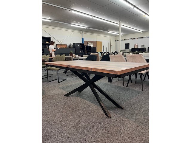 Eetkamertafel lamulux sydney 190cm, mokka - afbeelding 3 van  6