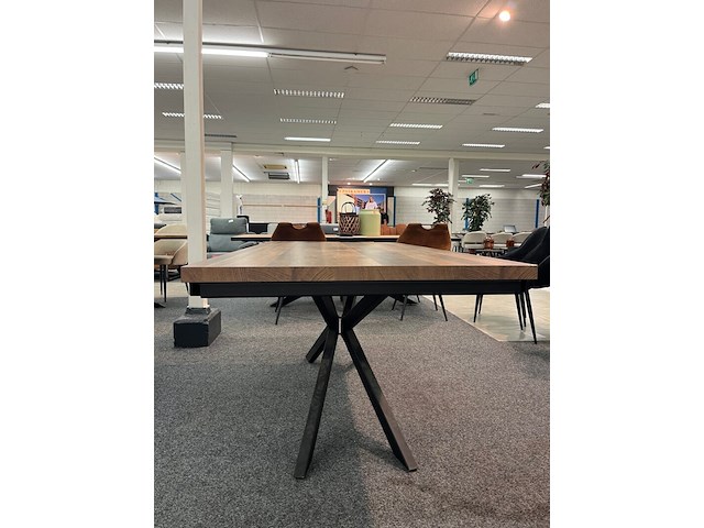 Eetkamertafel lamulux sydney 190cm, mokka - afbeelding 4 van  6
