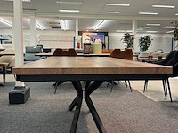 Eetkamertafel lamulux sydney 190cm, mokka - afbeelding 4 van  6