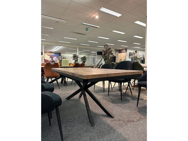 Eetkamertafel lamulux sydney 190cm, mokka - afbeelding 5 van  6