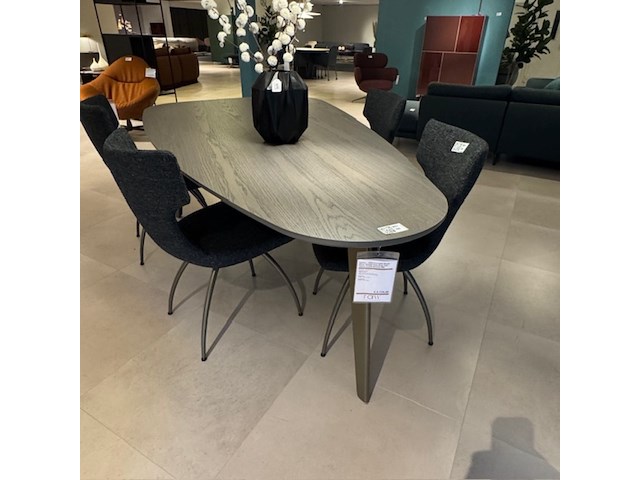 Eetkamertafel, leolux, bondi, pne grey - afbeelding 1 van  5