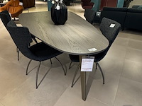 Eetkamertafel, leolux, bondi, pne grey - afbeelding 1 van  5