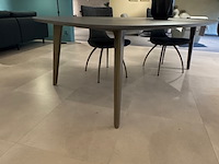 Eetkamertafel, leolux, bondi, pne grey - afbeelding 4 van  5
