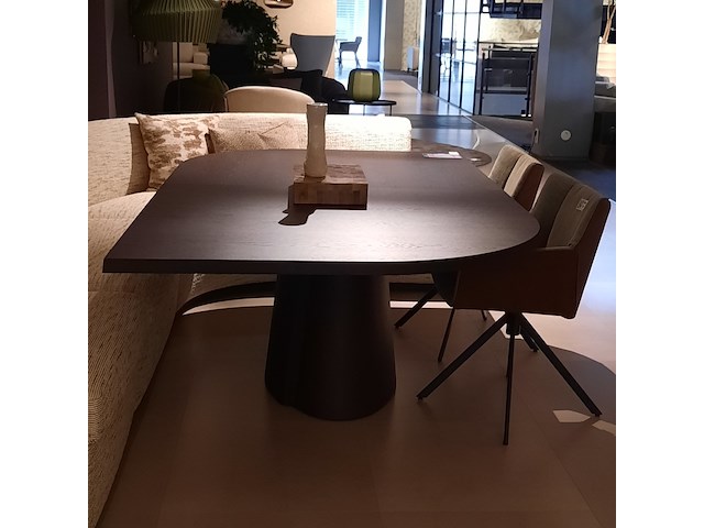 Eetkamertafel linteloo, alter, dark ebony - afbeelding 3 van  6
