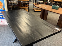 Eetkamertafel mango 190cm, london, antraciet - afbeelding 4 van  7