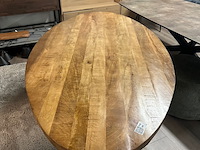 Eetkamertafel mango ovaal 200cm, naturel - afbeelding 5 van  6