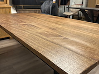 Eetkamertafel mango rechthoek lina 180cm, naturel - afbeelding 3 van  6