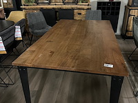 Eetkamertafel mango rechthoek lina 180cm, naturel - afbeelding 2 van  7