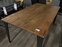 Eetkamertafel mango rechthoek lina 180cm, naturel - afbeelding 7 van  7