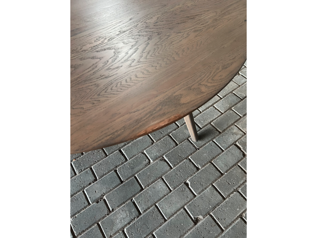 Eetkamertafel massief eiken phoenix, noga design , sita - afbeelding 3 van  4