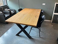 Eetkamertafel met 3 stoelen - afbeelding 1 van  2