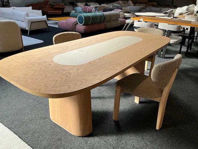 Eetkamertafel met 3 stoelen - afbeelding 1 van  8