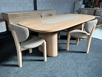 Eetkamertafel met 3 stoelen - afbeelding 2 van  8