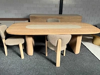 Eetkamertafel met 3 stoelen - afbeelding 3 van  8
