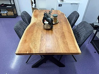 Eetkamertafel met 4 stoelen - afbeelding 3 van  4