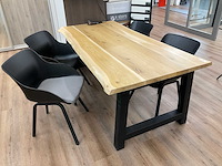 Eetkamertafel met 4 stoelen - afbeelding 2 van  4