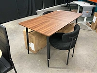Eetkamertafel met 4 stoelen - afbeelding 2 van  4