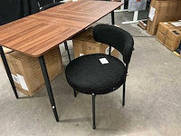 Eetkamertafel met 4 stoelen - afbeelding 3 van  4