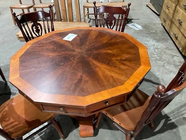 Eetkamertafel met 4 stoelen - afbeelding 7 van  10