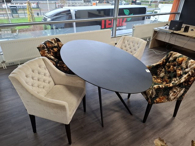 Eetkamertafel met 4x stoel - afbeelding 7 van  15