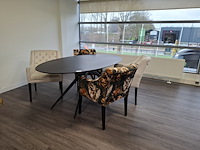Eetkamertafel met 4x stoel - afbeelding 1 van  15