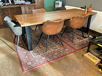 Eetkamertafel met 5 stoelen - afbeelding 1 van  5