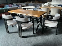 Eetkamertafel met 5 stoelen - afbeelding 3 van  7