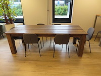 Eetkamertafel met 6 stoelen - afbeelding 1 van  3