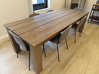 Eetkamertafel met 6 stoelen - afbeelding 2 van  3