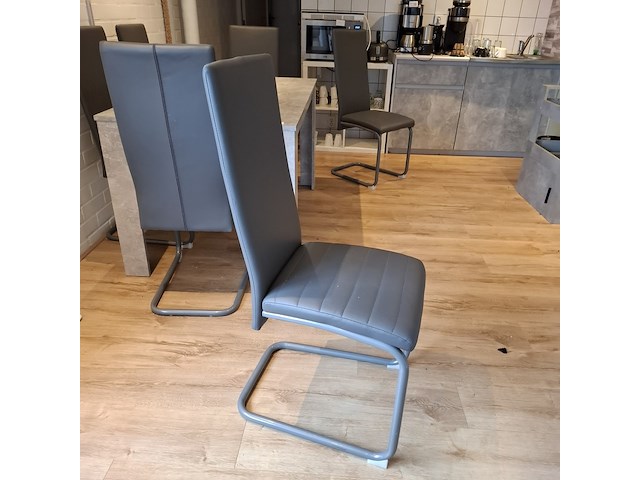 Eetkamertafel met 6x stoel - afbeelding 6 van  7