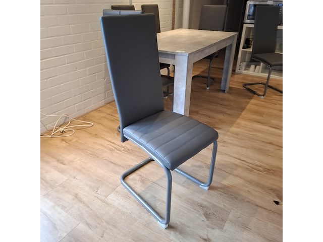 Eetkamertafel met 6x stoel - afbeelding 5 van  7