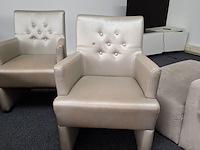 Eetkamertafel met 6x verrijdbare fauteuil - afbeelding 2 van  11