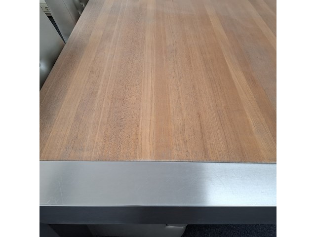 Eetkamertafel met 6x verrijdbare fauteuil - afbeelding 10 van  11