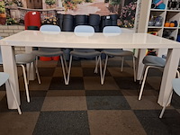 Eetkamertafel met 7x stoel - afbeelding 3 van  6