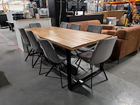 Eetkamertafel met 8 stoelen - afbeelding 1 van  13