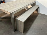 Eetkamertafel met banken - afbeelding 6 van  12