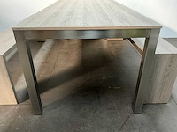 Eetkamertafel met banken - afbeelding 7 van  12
