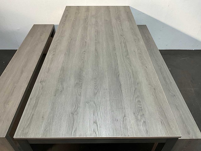 Eetkamertafel met banken - afbeelding 9 van  12