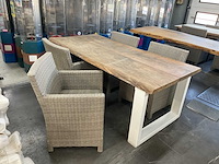 Eetkamertafel met stoelen - afbeelding 2 van  3