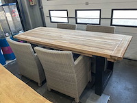 Eetkamertafel met stoelen - afbeelding 3 van  3