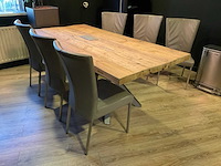 Eetkamertafel met stoelen - afbeelding 9 van  12