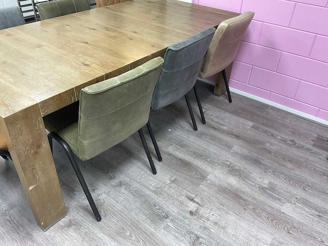 Eetkamertafel met stoelen - afbeelding 3 van  3