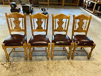 Eetkamertafel met stoelen - afbeelding 2 van  4